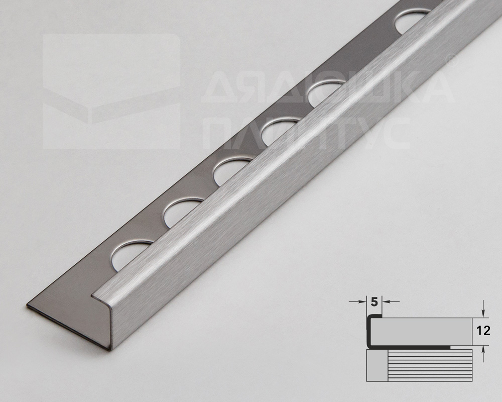 Профиль окантовочный К 12НС.2700.001 Матовый