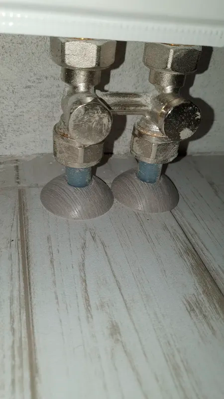 Обвод для труб 3/4 ПВХ ИДЕАЛ 28мм 253 Ясень Серый