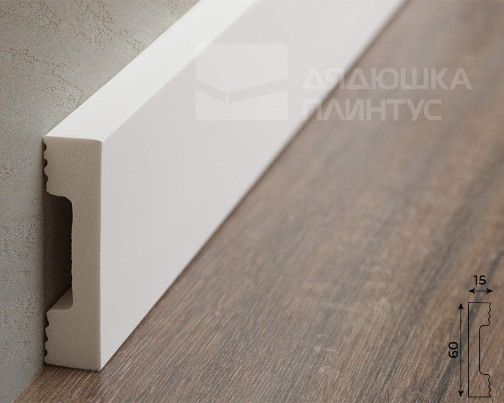 Молдинг Волшебная палочка 2 UHD 09/60D 60*15*2000 NCS 5502Y. Цвет 405