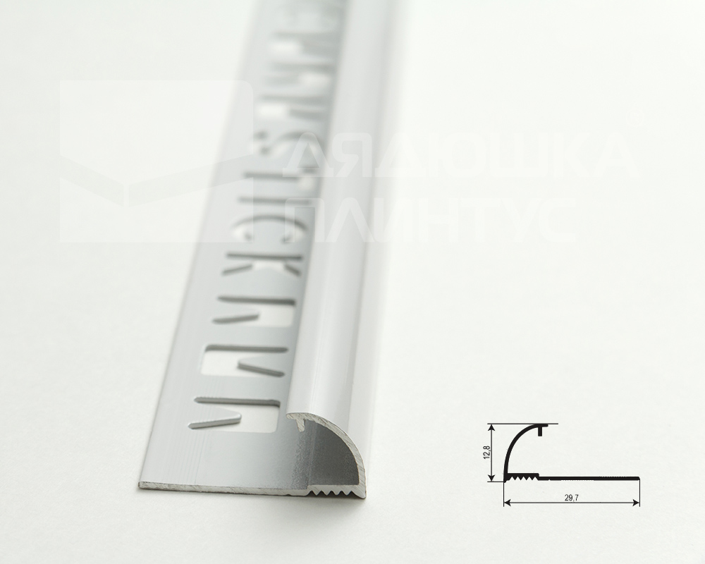 Профиль окантовочный Волшебная палочка MSPK 03-9.2700.16 10мм 2,7м Белый