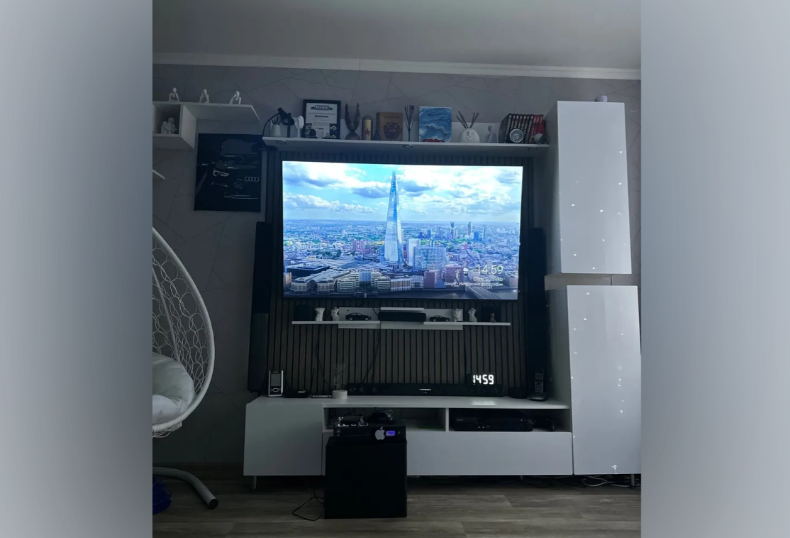 Панель вспененный полистирол ГРЕЙС 3D RAIL 120*2700 мм.  Дуб рустикальный