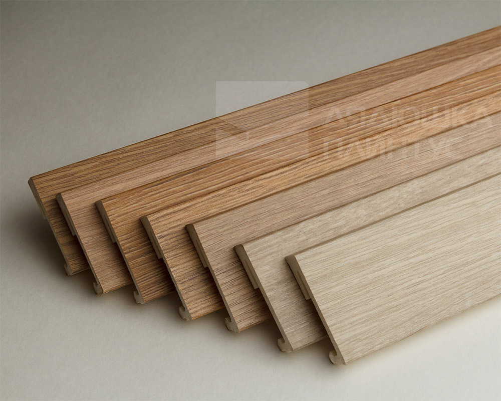 Плинтус напольный Salag Alpha 60*15*2200 мм AP6136 Дуб уникальный